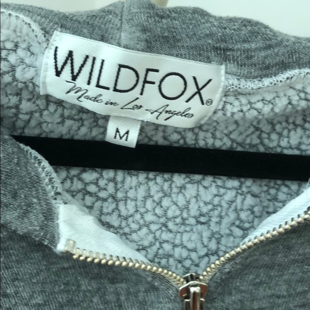 Wildfox zip up hoodie grey - Picture 5 of 5